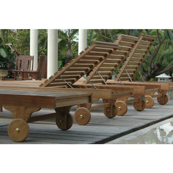 Anderson Teak Capri Sun Lounger 4-Pieces Set