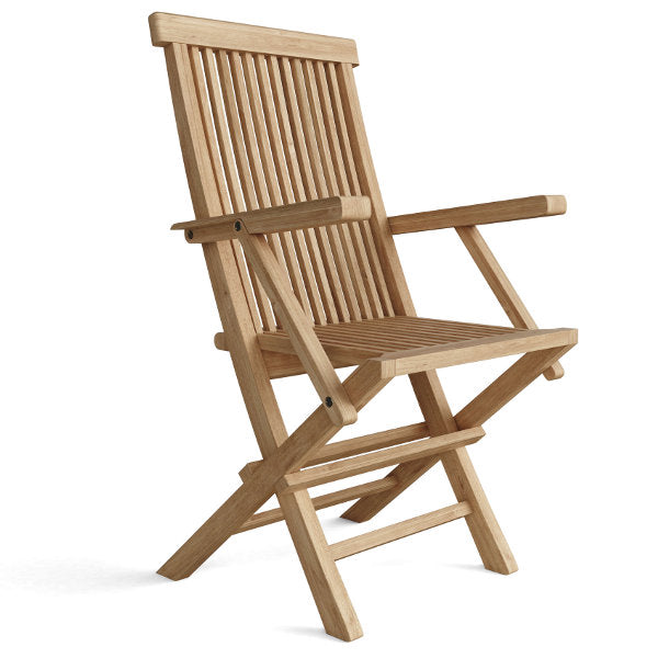 Anderson Teak Classic Folding Armchair (sell & price per 2 chairs only)