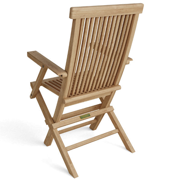 Anderson Teak Classic Folding Armchair (sell & price per 2 chairs only)