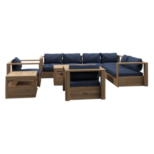 Anderson Teak Copacabana 7 pieces Modular Deep Seating Set