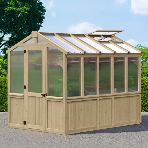 Yardistry Structures 6.7 ft. x 9.7 ft. Meridian Greenhouse