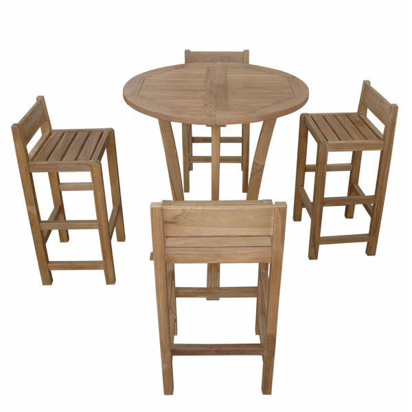 Anderson Teak Descanso Sedona 5-Pieces Bar Table