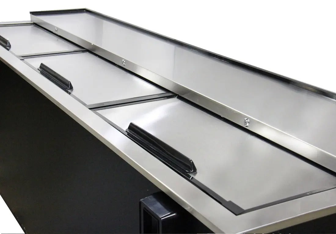 Kegco Commercial Horizontal Bottle Cooler - 28 cu. ft. Capacity