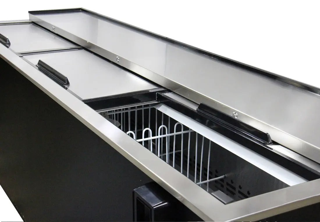 Kegco Commercial Horizontal Bottle Cooler - 28 cu. ft. Capacity