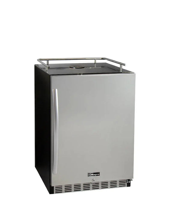 Kegco 24" Wide Stainless Steel Built-In Kegerator - Cabinet Only