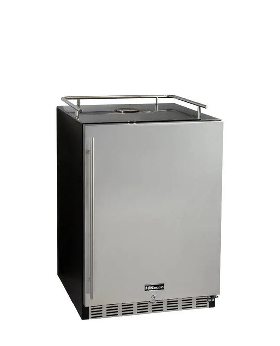 Kegco 24" Wide Stainless Steel Built-In Kegerator - Cabinet Only