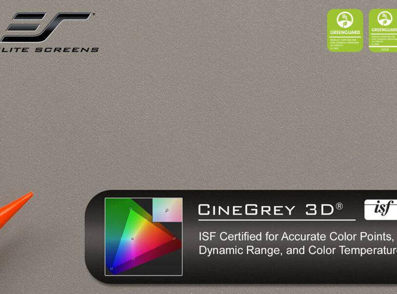 Elite Screens Aeon Series Replacement Material, 120" Diag. 16:9, CineGrey3D