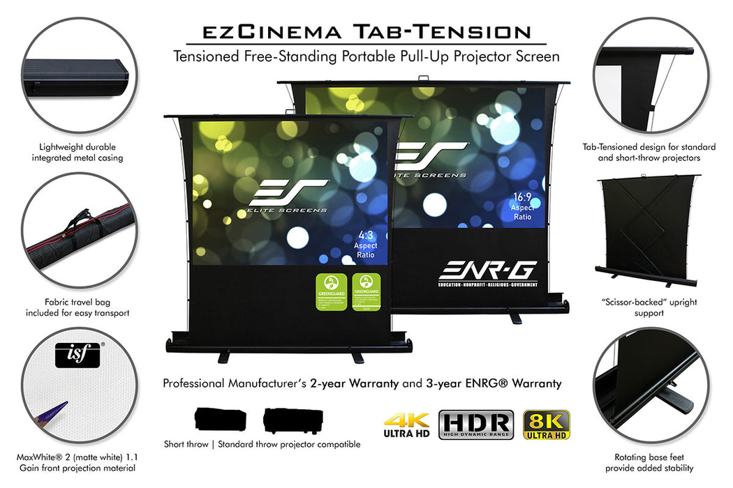 Elite Screens ezCinema Tab-Tension