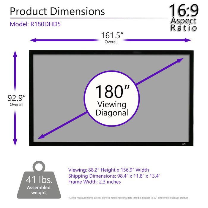 Elite Screens ezFrame CineGrey 5D®