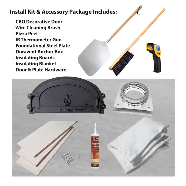 Chicago Brick Oven CBO-750 DIY Wood Fired Oven Kit