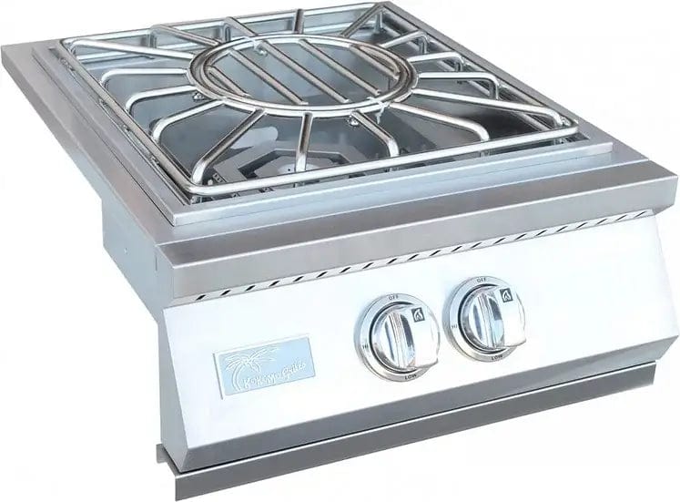 Kokomo Grills Built-in Power Burner with Removable Grate for Wok