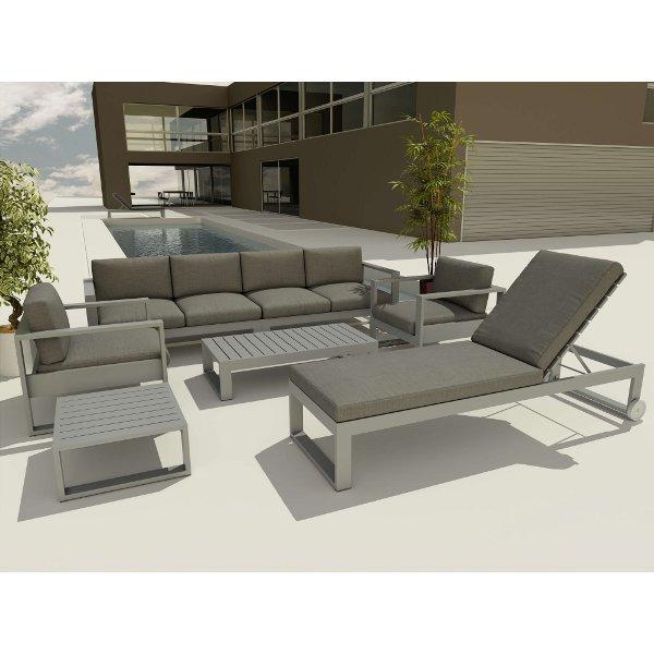 Anderson Teak Lucca Sun Lounger 7-pieces Set