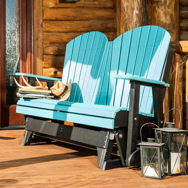 LuxCraft 4' Adirondack Glider Chair
