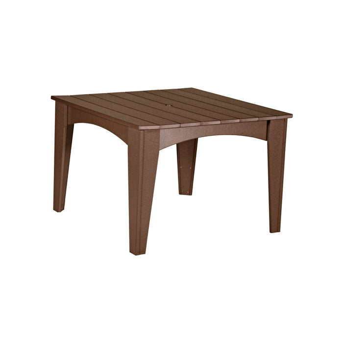 LuxCraft Island Dining Table (44" Square)