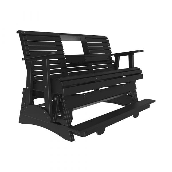 LuxCraft 5' Plain Balcony Glider Chair