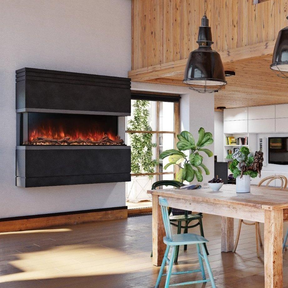 Modern Flames Landscape Pro Multi Sided 80" Electric Fireplace