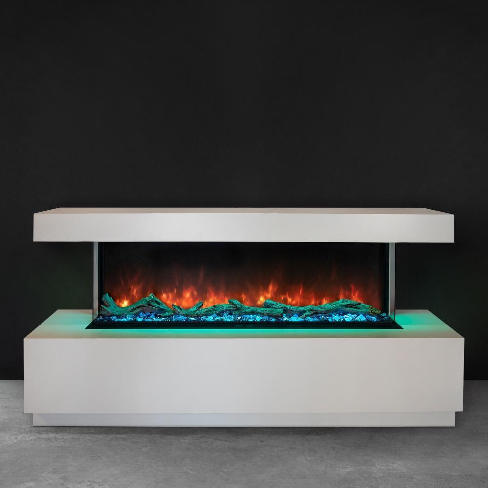 Modern Flames Landscape Pro Multi Sided Built-In 96" Electric Fireplace