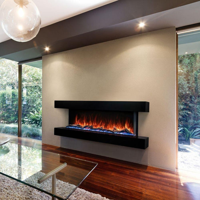 Modern Flames Landscape Pro Multi Sided Built-In 96" Electric Fireplace