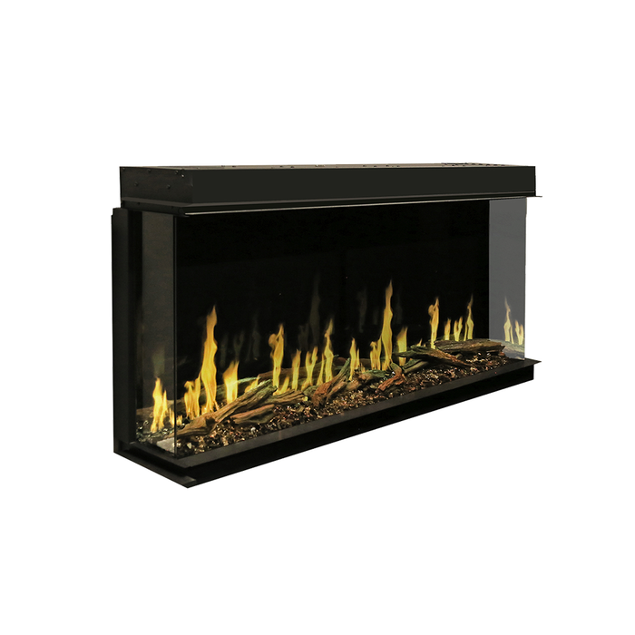 Modern Flames Orion Multi 120" Virtual Fireplace | Recessed Mount | Single Or Multi-Sided