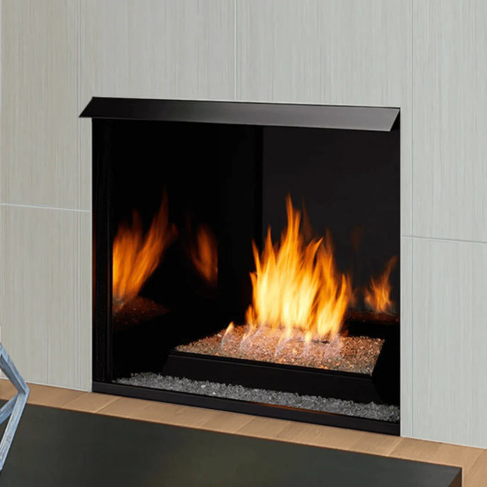 Monessen 30" Contemporary Burner, LP, 36,000 BTU, 3 Bags of Onyx Fire Glass