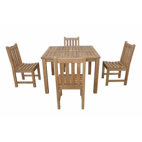 Anderson Teak Montage Braxton 5- Piece Dining Set A