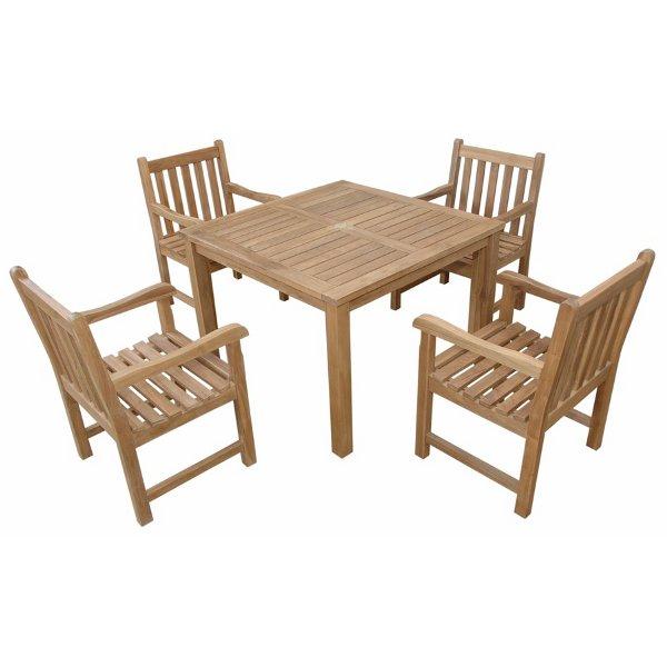 Anderson Teak Montage Braxton 5- Piece Dining Set B