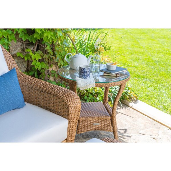 Tortuga Outdoor Sea Pines 3Pc Seating Set   -  MOJAVE  -  Canvas Canvas
