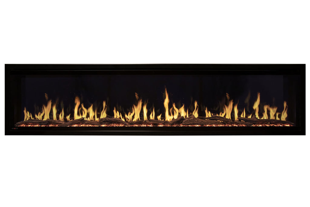 Modern Flames Orion Slim 60" Heliovision Virtual Recessed / Wall Mount Electric Fireplace