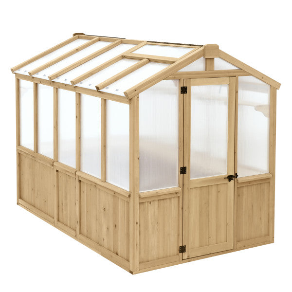 Yardistry Structures 6.7 ft. x 9.7 ft. Meridian Greenhouse