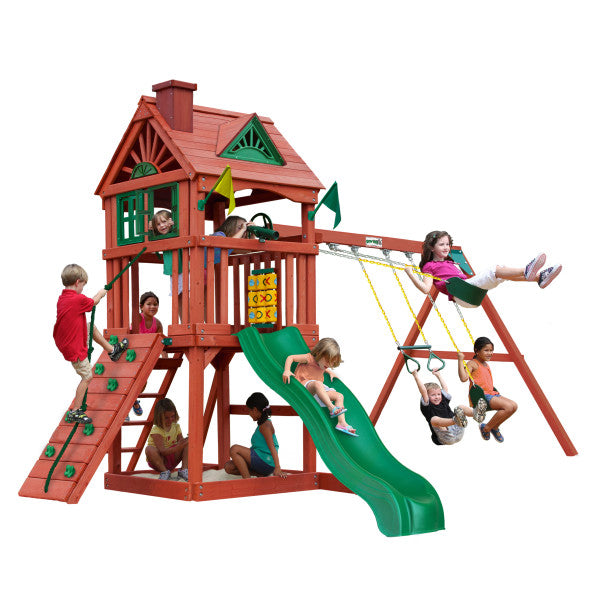 Gorilla Playsets Nantucket II Swing Set — Outdoor Furniture Supply