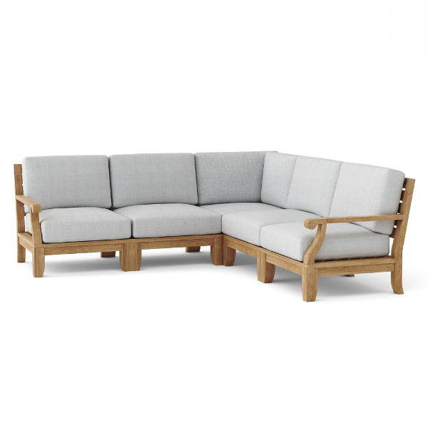 Anderson Teak Riviera Luxe 5-Pieces Modular Set