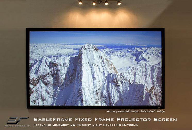Elite Screens Fixed Frame Screen CineGrey 3D® Material