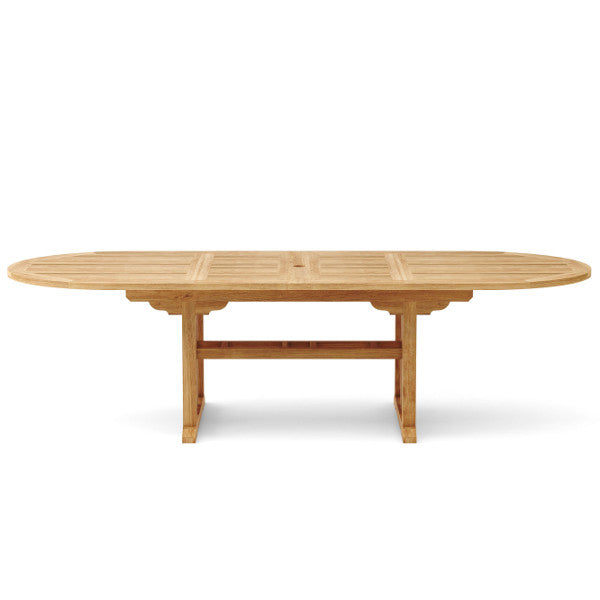 Anderson Teak Sahara 106" Oval Double Ext. Table