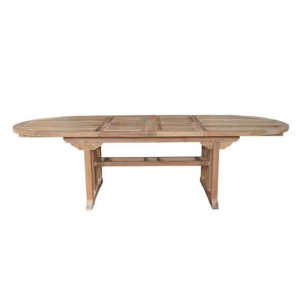 Anderson Teak Sahara 106" Oval Double Ext. Table