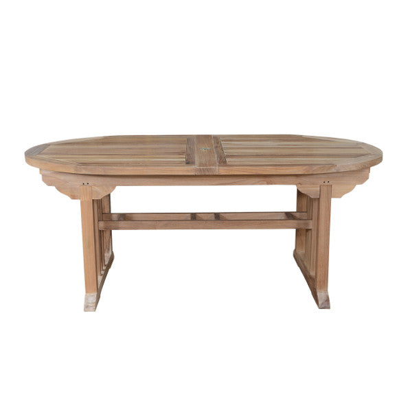 Anderson Teak Sahara 106" Oval Double Ext. Table