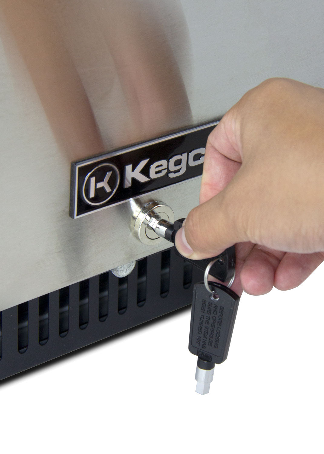 Kegco 15" Wide Single Tap Stainless Steel Commercial Kegerator