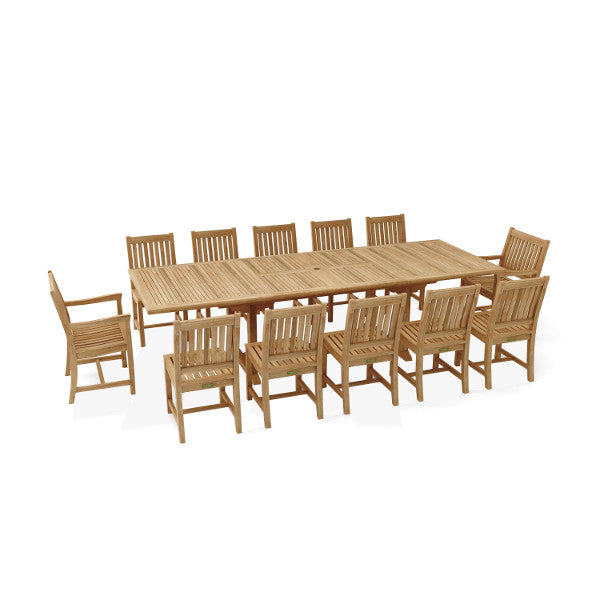 Anderson Teak Valencia Rialto 13-Pieces Dining Set