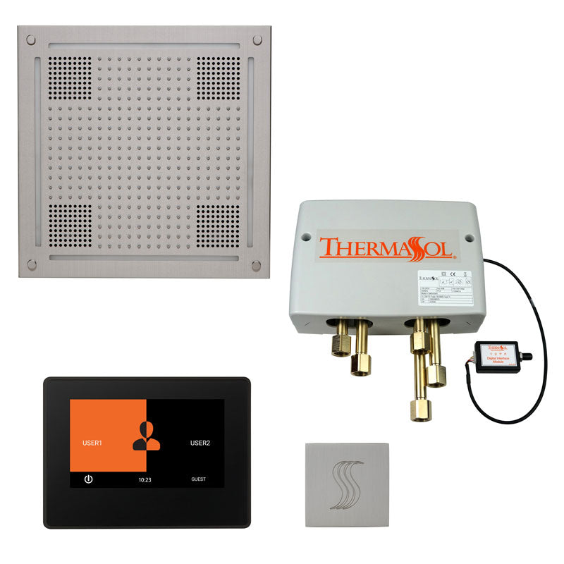 ThermaSol The Total Wellness Hydrovive Package with 7" ThermaTouch and Square