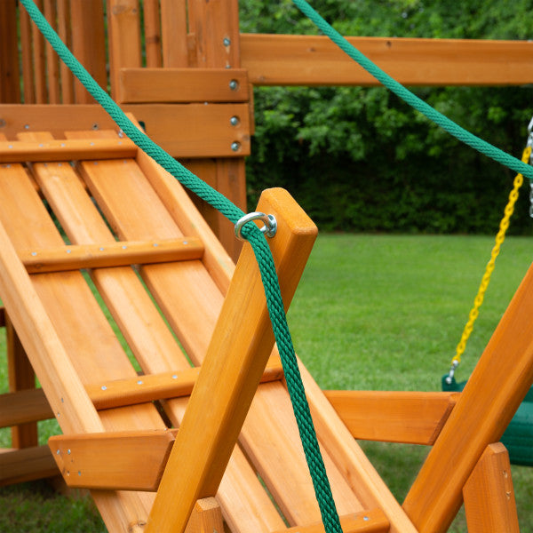 Gorilla Playsets Pioneer Peak Treehouse  w/ Amber Posts