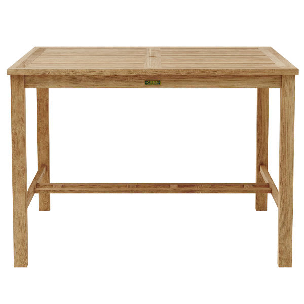 Anderson Teak Windsor 59" Square Bar Table