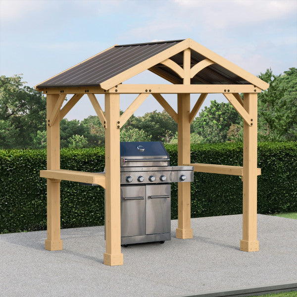 Yardistry Structures Meridian Grilling Pavilion