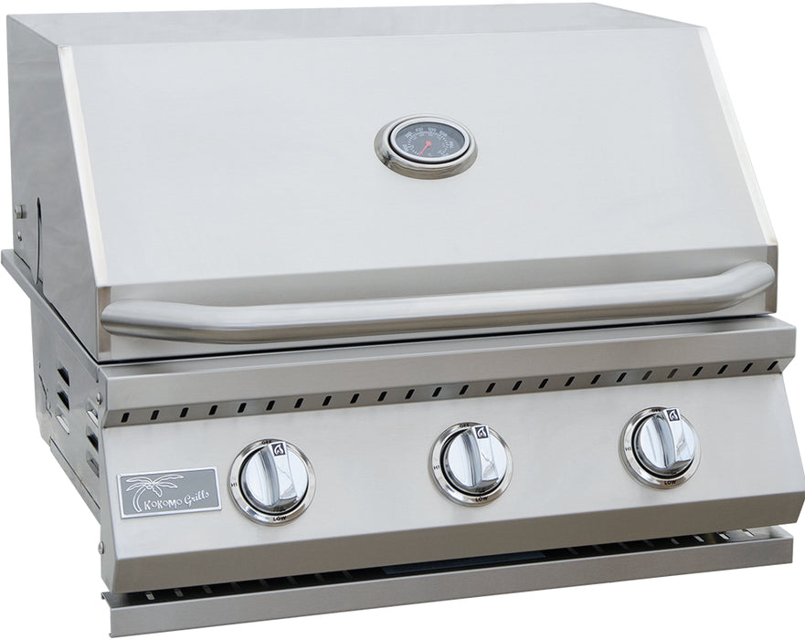 KoKoMo 26" Built In Gas Grill (3 Burner)