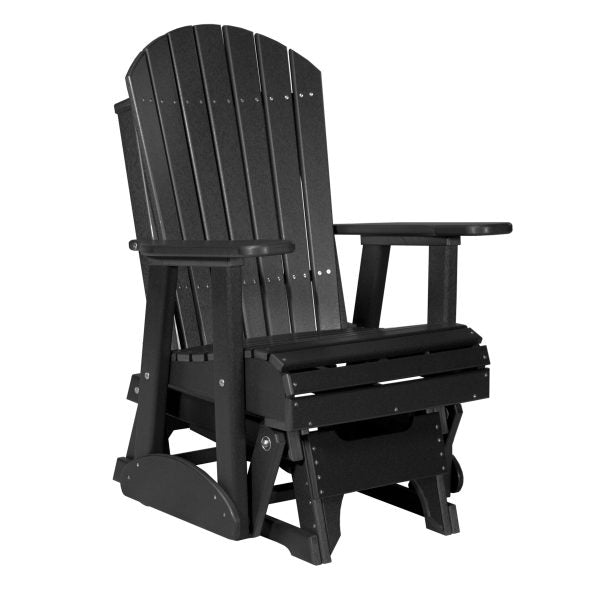 LuxCraft 2′ Adirondack Glider Chair