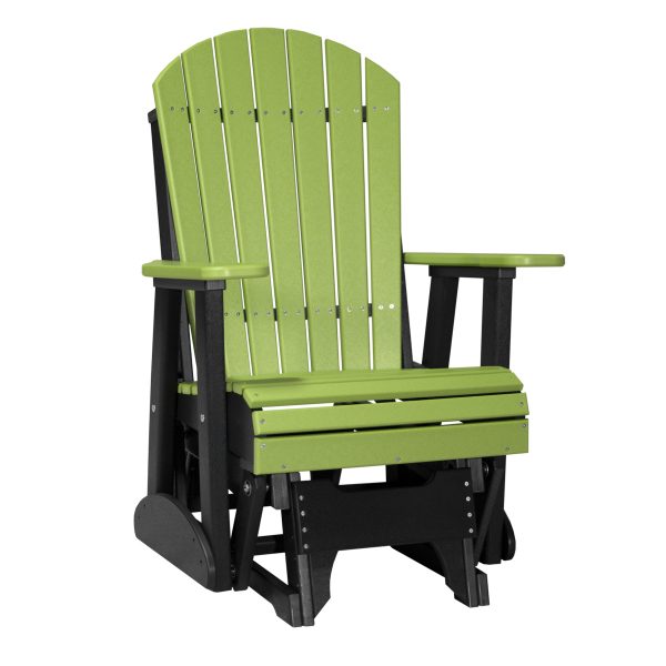 LuxCraft 2′ Adirondack Glider Chair