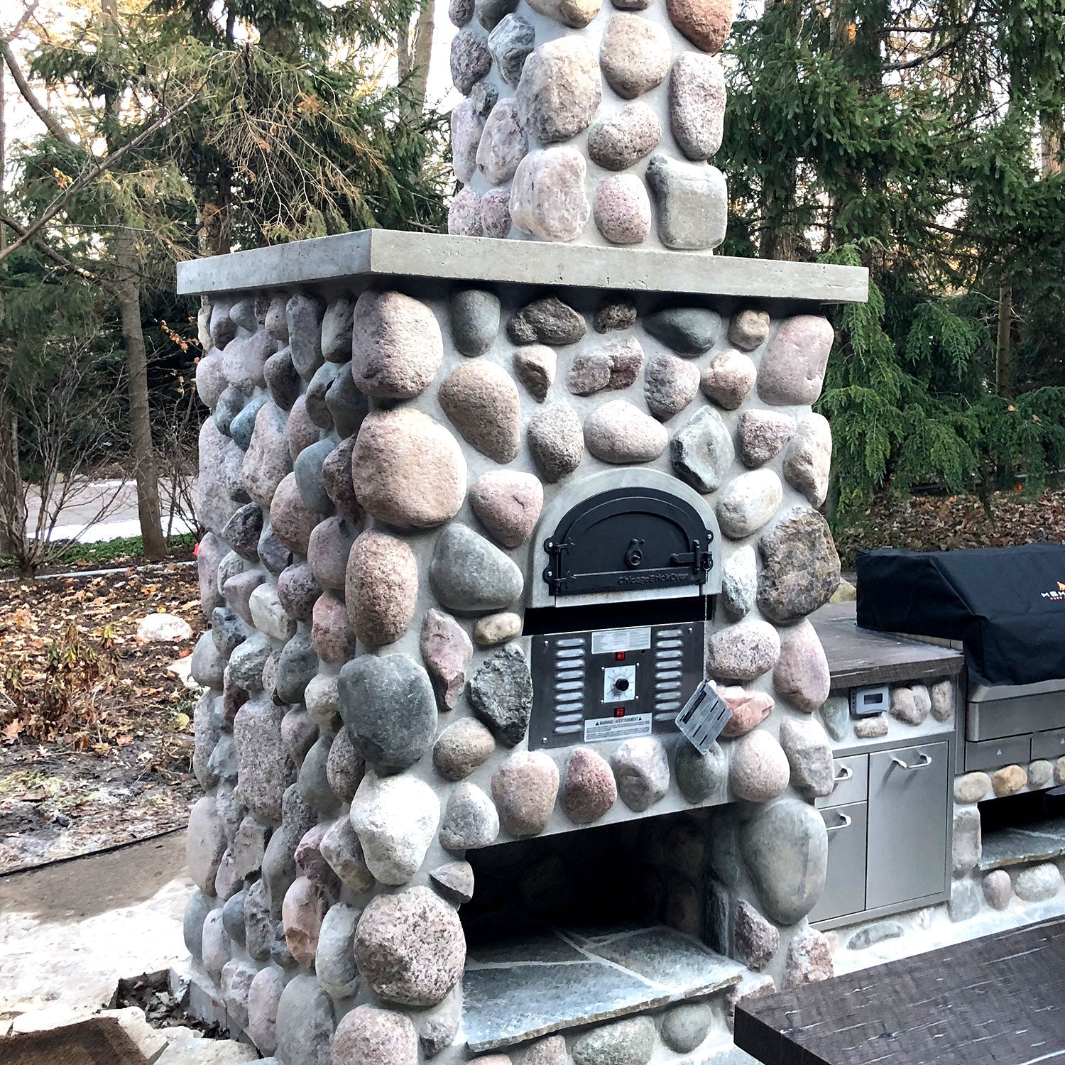 Chicago Brick Oven 750 Hybrid DIY Kit | Dual-Fuel (Gas and Wood)