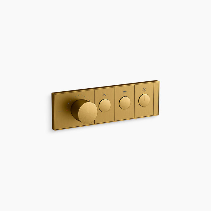 Kohler Anthem, 3-outlet Thermostatic Valve Control Panel