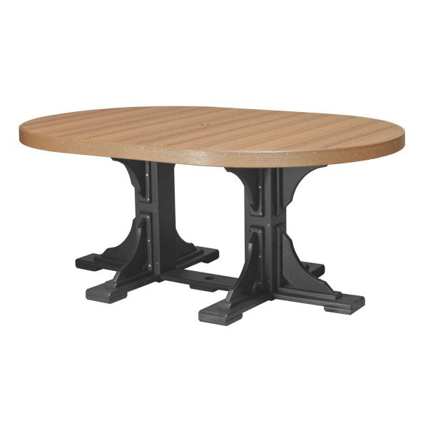 LuxCraft 4' x 6' Oval Table