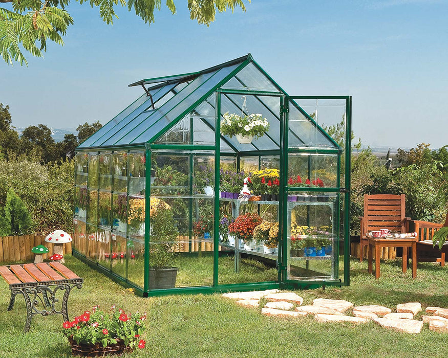 Palram-Canopia Snap & Grow 8' x 16' Hobby Greenhouse