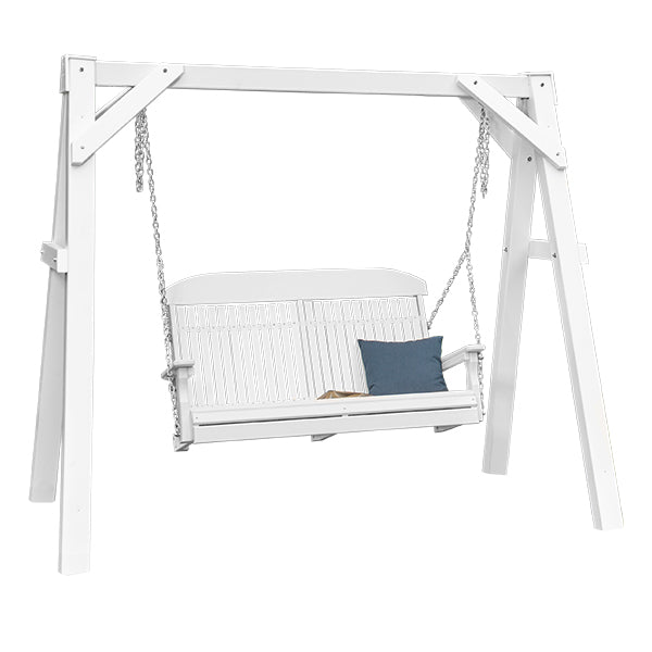 LuxCraft A-Frame Vinyl Swing Stand