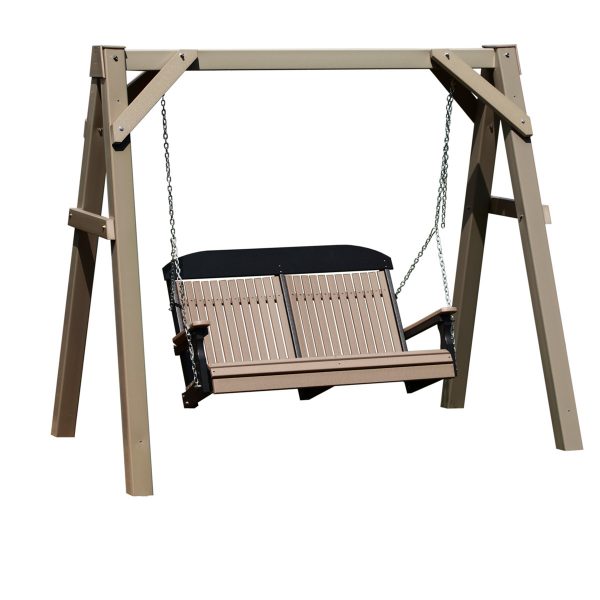 LuxCraft A-Frame Vinyl Swing Stand